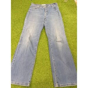 Vintage Levi's 512 Perfectly Slimming Bootcut Jeans Women 12 Blue Everyday Wear